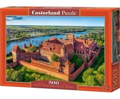 Castorland dėlionė Marlborgo pilies vaizdas, Lenkija 500 det