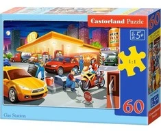 Castorland Dėlionė 60 vnt. - Degalinė