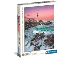 Clementoni CLE dėlionė 1000 Pirmasis sniegas Portland Head mieste 37105