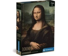 Clementoni Dėlionė 1000 vnt. - Leonardas da Vinčis: Mona Liza