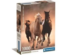 Clementoni Dėlionė 1000 vnt. - Arkliai