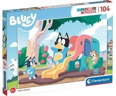 Clementoni Dėlionė 104 vnt. - Bluey