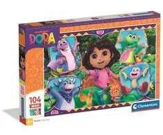 Clementoni Dėlionė 104 vnt. - Dora