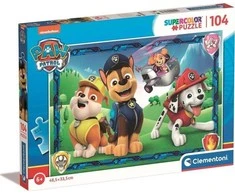 Clementoni Dėlionė 104 vnt. - Šunyčiai patruliai (PAW Patrol)