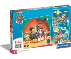 Clementoni Dėlionė 3x48 vnt. - Šunyčiai patruliai (PAW Patrol)
