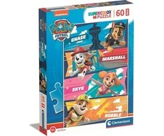 Clementoni Dėlionė 60 vnt. - Šunyčiai patruliai (Paw Patrol)