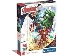 Clementoni Dėlionė 60 vnt. - The Avengers (Keršytojai)