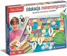 Clementoni Lavinamoji matematikos stalo žaidimas vaikams nuo 6 iki 10 metų, mokymasis per žaidimą, lenkų kalba