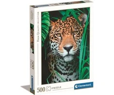 Clementoni Dėlionė 500 vnt. - Jaguaras džiunglėse