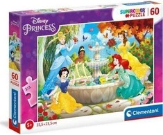 Clementoni Dėlionė 60 vnt. - Princesės