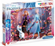 Clementoni Dėlionė 104 vnt. - Frozen 2