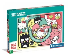 Dėlionė Clementoni CLE puzzle 104 Super Hello Kitty 27576