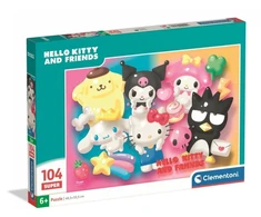 Dėlionė Clementoni CLE puzzle 104 Super Hello Kitty 27574