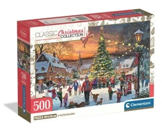 Dėlionė Clementoni CLE puzzle 500 XMasColl.Christmas MagicMom..35629