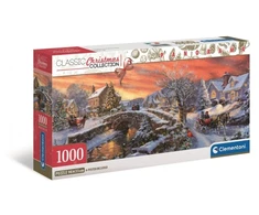 Dėlionė Clementoni CLE puzzle 1000 Panorama Christmas 39999