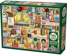 Dėlionė Cobble Hill Puzzle 1000 Siuvimo priedai G3