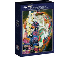 Dėlionė Blue Mauritius Gold D-Toys Puzzle 1000 Virgins, Gustave Klimt 1913
