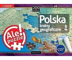 Dėlionė Demart Puzzle - Lenkija Geografiniai regionai