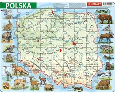 Dėlionė Demart Rėmelio galvosūkis - Fizikinė Lenkija