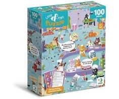 Dodo 100 ieškok ir rask dėlionę „Kačių kavinė“
