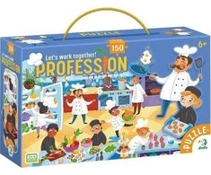 Dodo Dėlionė 150 profesijų. Virėjai