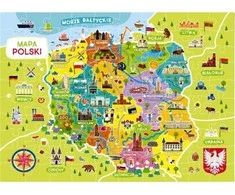 Dodo Puzzle Lenkijos žemėlapis
