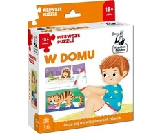 Kapitan Nauka Kapitonas Mokslas Pirmoji mokomoji dėlionė 36 gabalėliai + knygelė Namuose KS1021