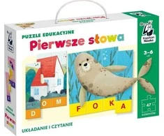Dėlionė Edgard Kapitonas Mokslas. Mokomieji galvosūkiai Pirmieji žodžiai