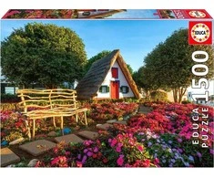 Dėlionė Educa Puzzle 1500 Santana, Drewno, Portugalia G3