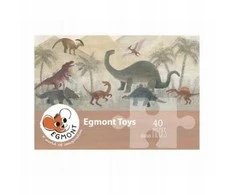 Egmont Dėlionė 40 dinozaurų