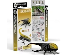 Fat Brain Toys Heraklio vabalas Eugy. Eco* 3D dėlionė