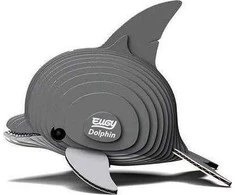 Dėlionė Fat Brain Toys Eugy – 3D galvosūkis – delfinas