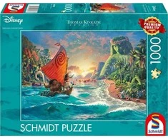 Dėlionė Schmidt,Disney Schmidt - Thomas Kinkade: Disney Vaiana (1000 detalių) (SCH8030)