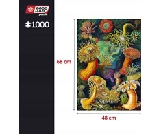 Cenega Vaizduotės dėlionė: Ernst Haeckel Jūros gyvūnai 1000 elementų