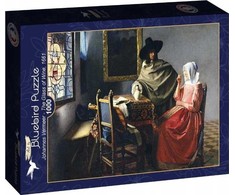 Dėlionė Blue Mauritius Gold Graf-ika Puzzle 1000 Taurė vyno, Vermeer