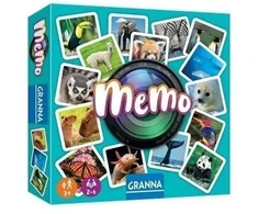 Dėlionė Granna ŽAIDIMAS „Memo Animals“ 00488 04885