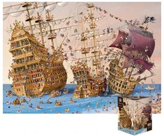 Dėlionė Heye Sveiki, 1000 EL. Corsair, Ruyer - 29570