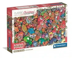 Dėlionė Impronte Edizione Clementoni CLE puzzle 1000 Impossible XMasColl JollyChr.37130