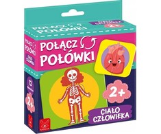 Dėlionė Kangur Gry Połšcz połówki Ciało człowieka 41305