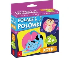 Dėlionė Kangur Kengūros žaidimas „Sujunkite katės puses“ 41329