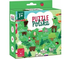 Dėlionė Kangur Gry Puzzle Polska 3+ 41718