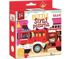 Dėlionė Kangur Gry Puzzle Straż Pożarna 3+ 41565