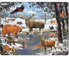 Larsen_Puzzles Larseno dėlionė Northern Forest Maxi