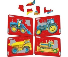Dėlionė Larsen Cool Larsen Puzzle Heavy Vehicles Mini