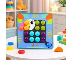 Lean Toys Mozaikos dėlionė (grybai) 53 vnt.