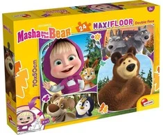 Lisciani LISCIANI Dėlionė MASZA I NIEDŹWIEDŹ DF MAXIFLOOR 24