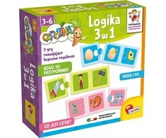 Lisciani Loginis žaidimas Carotina 3in1