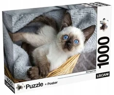 Dėlionė Lisciani Puzzle Adults Kociaki 1000 dalys