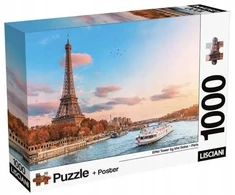 Dėlionė Lisciani Puzzle Adults Muzikinis centras Eiffla 1000 dalys