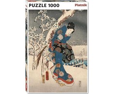 Dėlionė Piatnik Puzzle 1000 – Hiroshige, Pasaka apie Genji PIATNIKO